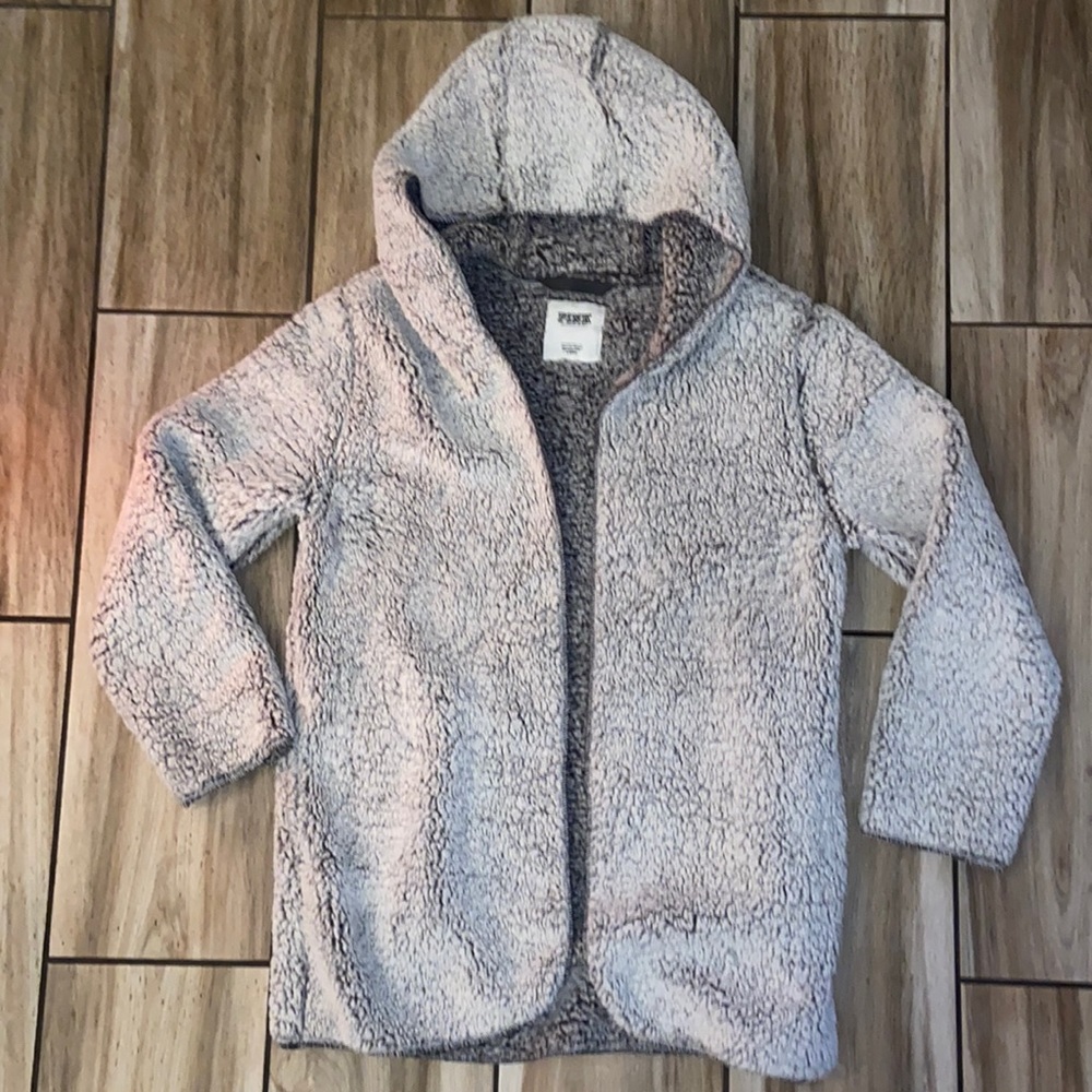 Preloved - Victoria Secret PINK Sherpa sweater